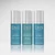 DAY & NIGHT 3-STEP CORE ROUTINE SET - Nappali, éjszakai kollagénszérum és gyümölcssavas hámlasztó, intenzív bőrfeszesítő és regeneráló arcápoló rutin - 3 x 30ml